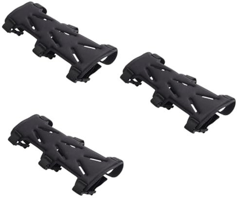 Kisangel 3stücke Elastic Archery Armschutz Für Bogenschießen Verstellbarer Armprotektor Atmungsaktivem Material Für Und Geeignet Für Handgrößen