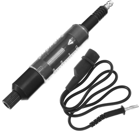 HIAKDOFT Tester de Circuito de Chispa para Sistema de Encendido Automotriz con Clip Cocodrilo y Detección de Bobinas y Cables de Alta Tensión
