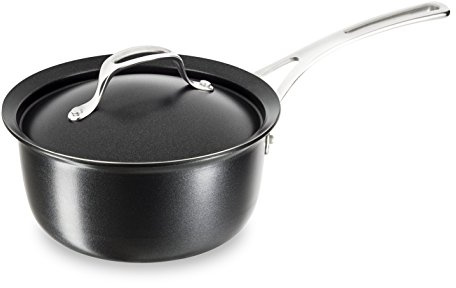 Tefal Experience The Sumptuous Stielkasserolle mit Deckel, Schwarz, 20 cm