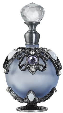 YU FENG Restoring Ancient Ways Hollow-out Rattan Flower Perfume Bottles Empty Refillable (Purple)
