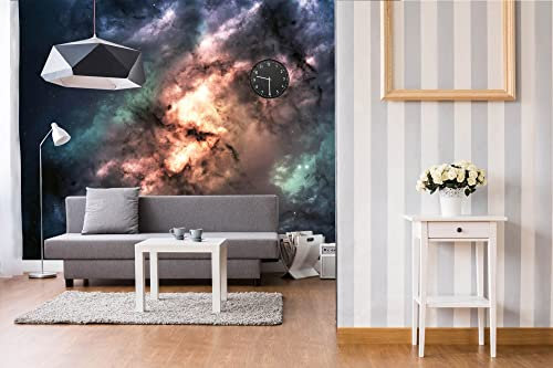 Vlies Fototapete STERNENFELD 375 x 250 cm (inkl. Kleister) - Vlies Tapete, Wandtapete, Wandbilder - Tapete für Wohnzimmer Schlafzimmer, Büro, Küche - Montagefertig