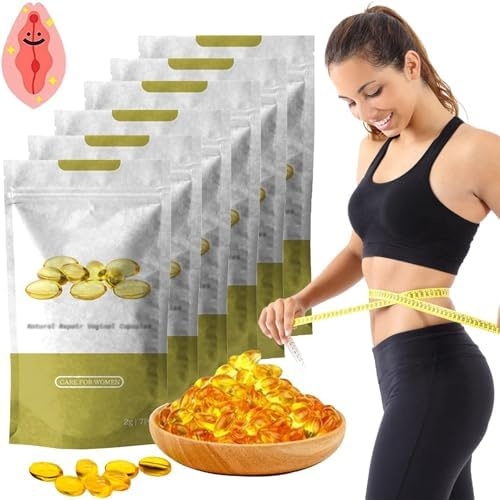 Capsules de réparation naturelles Aafq, capsules pour femmes, réparation de désintoxication Aafq, produits amincissants détox démangeaisons, gel viginal détox naturel, retour à l'état serré (6 bags)