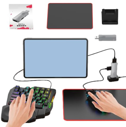 Clavier Et Souris Filaires pour Ergonomique sans Fil Rechargeable | Clavier Souris RGB Filaire, USB, Rétroéclairage Arc-En-, Touches Multimédia, Silencieux, DPI Ajustable