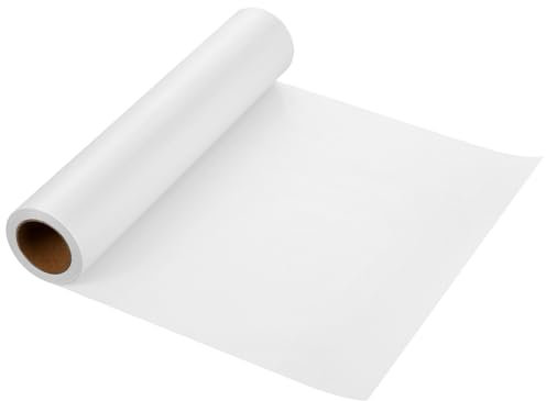 Rollo de papel de calco de 12 pulgadas x 50 yardas, papel de calco translúcido blanco para costura, dibujo, bocetos, envoltura de regalos