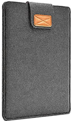 BFLKY Filzhülle für 11 13 15 Zoll (28,9 cm), einfarbige Tablet-Laptop-Tasche, Aufbewahrungstasche