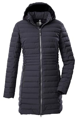 G.I.G.A. DX Femme Parka matelassée/fonctionnelle en aspect duvet avec capuche amovible GW 77 WMN QLTD PRK_Bacarya, dunkelnavy, 40, 43685-000