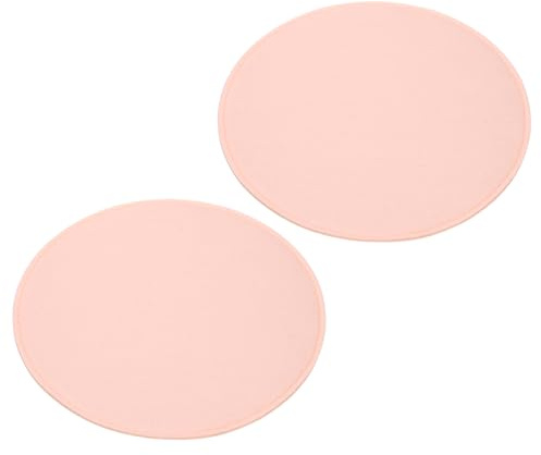 sourcing map 2 pezzi base in feltro, 25,9 cm, forma rotonda, per borse a tracolla, zaini, colore: rosa