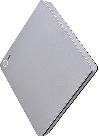 QUMIIRITY Graveur De DVD Externe Multifonctionnel USB 3.0 Type-c à Double Interface pour Usage Domestique Et Professionnel, Design Compact, Léger Et Portable, Couleur Argenté