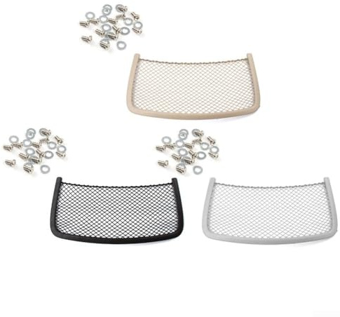 Sac de rangement pour Mercedes Benz W166 W164 - Panneau arrière de siège de voiture - Améliore l'organisation intérieure de votre véhicule (noir)