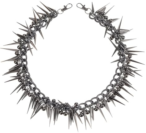 Tapufitil Rivet Multi-Layer Pants Chain Punk Gothic Spikes Denim Belt Links Accessories For Wallets And Keys Gothic Unisex Waistband Decoration Cool Stylish Hip