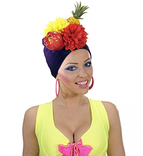 shoperama Brazilian Brazil Hat Headpiece Miranda With Fruits Fruit Pineapple Exotic Samba Carnival in Rio