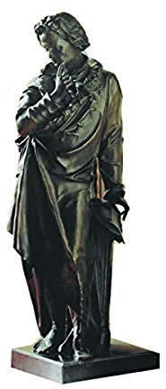 K&K Interiors 10185A Bronzefigur Mann