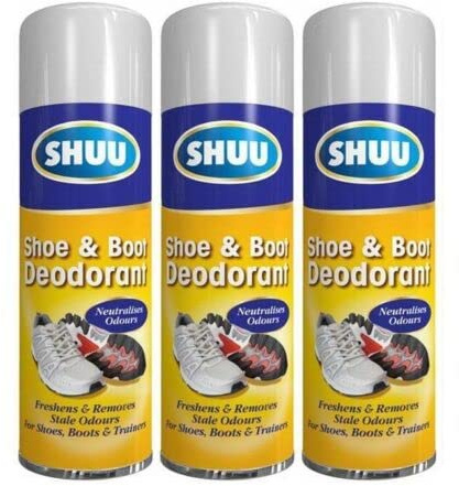 250ML Shoe & Boot Deodorant Spray Smell Remover for Foot Neutralizes Odor (3)