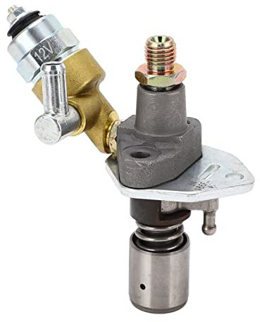 Pompa di Iniezione del Carburante del Motore con Elettrovalvola, Sostituzione della Pompa di Iniezione del Carburante del Motore del Generatore Diesel in Acciaio Legato per Motore Diesel 186FA