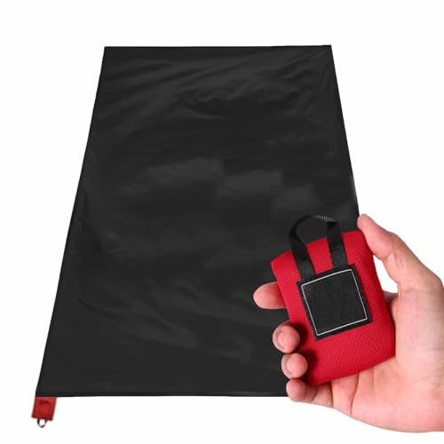 LSRVNM Mini Picknickdecke 70 x 110 cm, Ultraleicht Tragbare Stranddecke Wasserdicht, Nylon Outdoor Decke für Camping, Picknick, Wandern, Strand