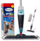 IPEA Scopa Lavapavimenti a Spruzzo in Alluminio con Panno in Microfibra - Super Leggera - Mop Scopa a Spruzzo Spray con Flacone per Lavare i Pavimenti, Rimuovere la Polvere, Pulire i Vetri