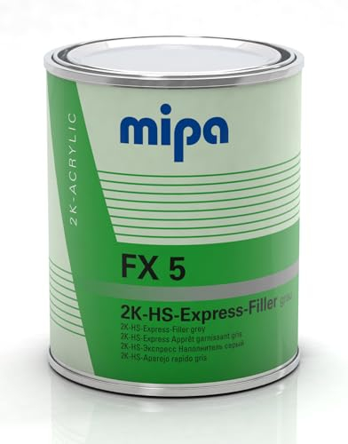 MIPA 2K-HS-Express-Filler FX 5-2K-Füller, 1 L,Reparaturlackierung,grau