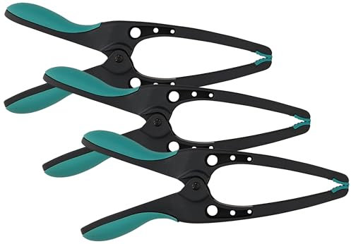 wolfcraft MT morsetto a molla con bracci appuntiti - 3633000 - Morsetto universale per eseguire fissaggi di precisione elevata (Confezione da 3)