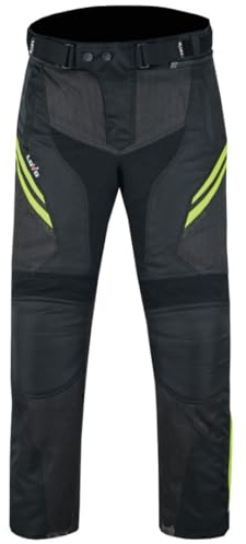 LOVO - Pantalon Moto Verano Unisex con Diseño Ventilado - Pantalones de Motociclismo para Hombre y Mujer - Ropa Moto Segura y Transpirable - Refuerzos en Rodillas y Caderas - Alta Durabilidad