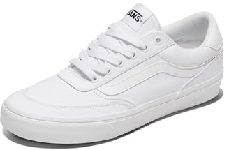 Vans Hombre Brooklyn LS Zapatilla White and White 49 EU