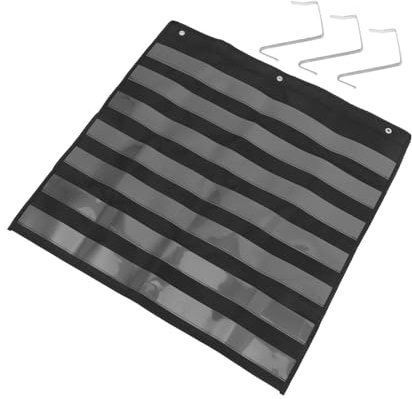 NUOBESTY Taschendiagramm Für Klassenraum Mit Durchsichtigen Taschen Zum Aufhängen Für Tagesplan Und Stundenplan Für Unterricht Und Organisation