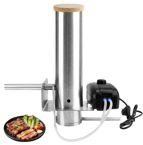 Générateur de Fumée avec Pompe, Générateur de Fumée Froide Electrique en Acier Inoxydable, pour le Fumage à Froid de Poisson, Viande, Fromage