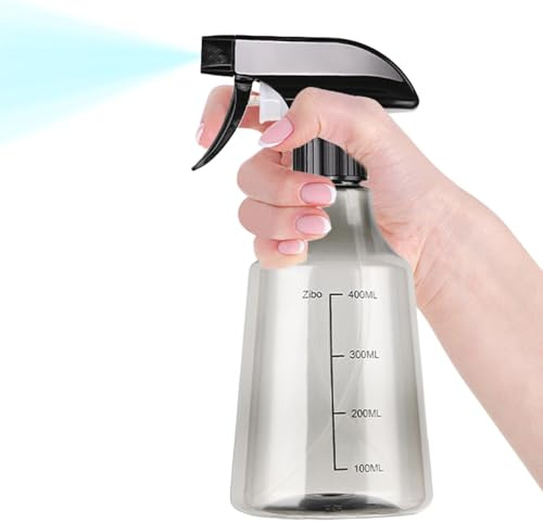 Bouteille De Pulvérisation - Pulvérisation Rechargeable, Bouteille Vide De 500 Ml | Récipient Liquide De Nettoyage De Buse Réglable, Utilisation Polyvalente, Y Compris Le Coiffure Pour Les Voyages De