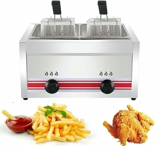 Friteuse professionnelle à gaz GPL pour restaurant et cuisine à domicile