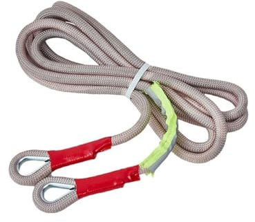 Auto Synthetisches Windenseil-Set, strapazierfähig, Camping, ATV, UTV, Offroad-Abschleppseil, Kfz-Zubehör Starke Kapazität(7M 10T)