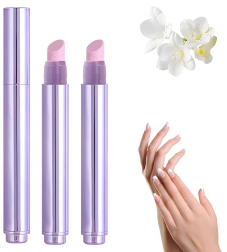 Reccisokz 3-in-1 Penna per l'olio per cuticole, penna per olio per le cuticole pusher con punta in ceramica, penna per rimuovere cuticole idratante e illuminante, per unghie secche e stressate