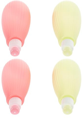 4 Stück-pack Tragbare Po Waschflaschen für Neugeborene, 350ml Pp | Sanfte Reinigung, Einhändige Bedienung, Sicher und Bequem, für Babypflege, Windelwechsel zu Hause
