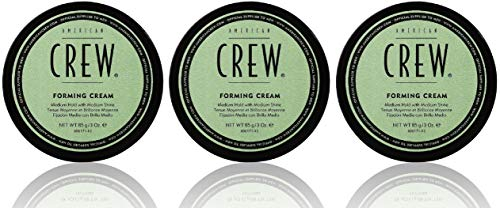 3er American Crew Forming Cream Mittlerer Halt Natürlicher Glanz 85 g
