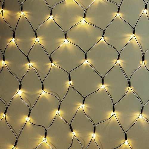 240 LED White Light Net 3 x 3 m, colore cavo: verde