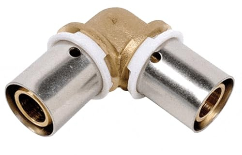 Raccord PER coudé 90° à sertir - Ø 25 mm - PB tub