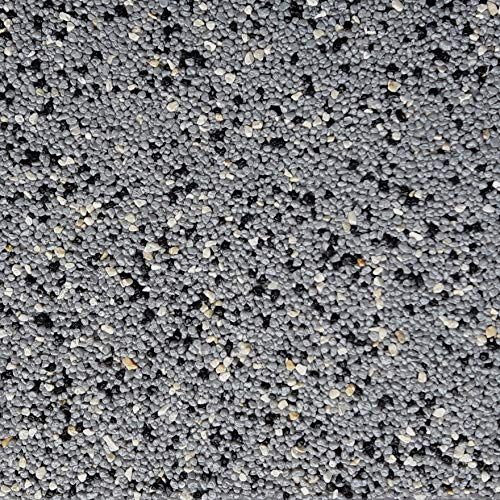 20kg Buntsteinputz Mosaikputz 1-2mm SOP73 Grau/Beige/Schwarz - Hergestellt in Bayern -