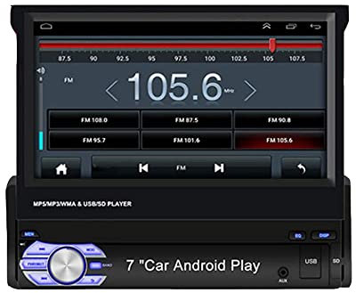 BOOMBOOST Car Stereo With Bluetooth 7 Inch Touch Screen Car MP4 Player Navigator All-in-one Large Screen Navigation Support USB GPS FM 9601A