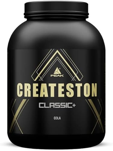 PEAK Createston Classic+ - 3090g Geschmack Cola I 30 Portionen I Post Workout I ALL-In-One I über 60 Schlüsselsubstrate I mit Whey Protein & Kohlenhydraten + Creatin AKG für Muskelaufbau