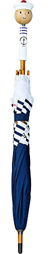 Vilac- Parapluie Ecole des mousses Marine Nationale - Accessoires pour Enfant - Edition Limité Marine National - 9302, Multicolore