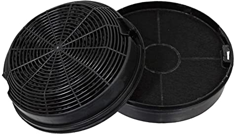 FIGEVIDA FILTRI per CAPPA ELICA Ø150 CARBONI ATTIVI KIT 2 PEZZI ADATTO PER F00478 TYPE47