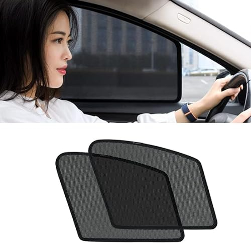 DEAVER Auto-Sonnenschutz für Skoda Octavia IV Combi 2019 2020 2021, Sonnenschutz für Vordere und Hintere Seitenfenster, Lüftungsgitter-Sonnenschutz,2 Front-Window