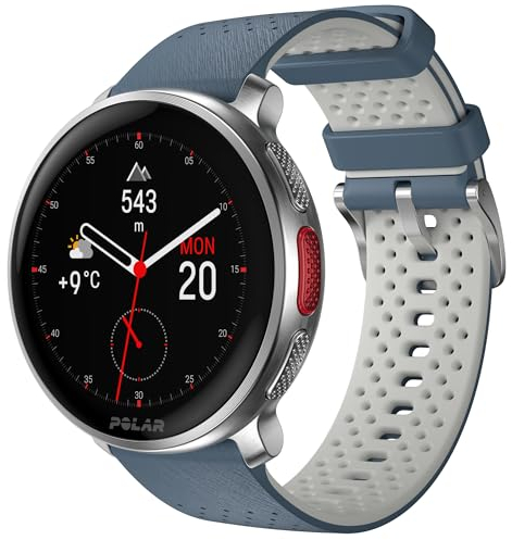 Polar Vantage V3, Sportuhr mit GPS, Fortschrittliches Herzfrequenz-Messgerät und Längere Akkulaufzeit, Sportuhr mit Smartwatch-Funktionen für Männer und Frauen, Offline-Karten, Laufuhr, Triathlon-Uhr