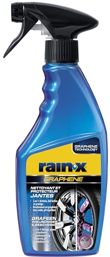 Rain-X Graphene Felgenreiniger & Felgenschutz – 3-in-1 Formel - Säurefreie Reinigung und langanhaltender Schutz für alle Felgentypen - 500 ml