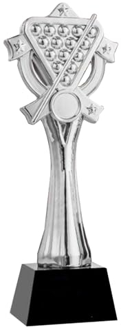 Pokale, Medaillen Auszeichnungen Trophäe Für Internationale Billardspieler Pool-Party-Pool-Spiel-Trophäe Billard-Trophäe Aus Gold-, Silber- Und Bronzeharz Hervorragende Meisterschaftstrophäe (Color :