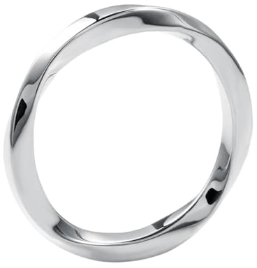 Wycian Eheringe Und Verlobungsring, Eheringe Platin 14 Karat Weißgold Größe 58 (18.5) Personalisiert Für Hochzeit Ringe Damen