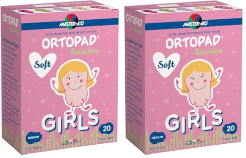 MASTER AID Cer Soft Girls Venda de Herida 20 Unidad (Paquete de 2) 52 gramos 20 unidades
