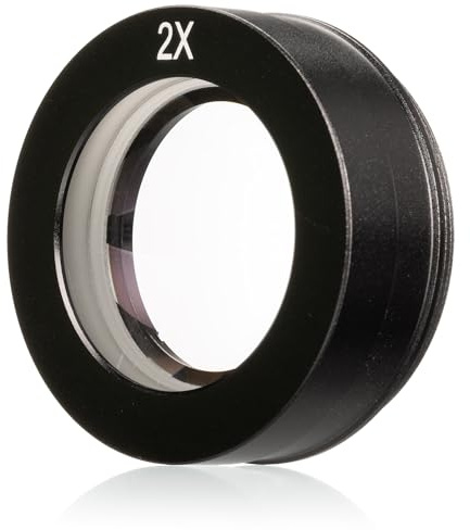 BRESSER Zusatzobjektiv 2x für Mikroskop Science DST-0745
