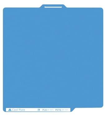 P2S/X2D/P1S/X1C/A1 Cold Plateau de construction double face basse température, imprimante 3D Cool plateau double face texturé avec code d'identification pour Bambu Lab P1/X1 Series, A1 257 x 257