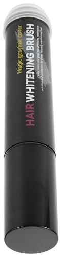 Corrector de Raíces Instantáneo Marrón para Cubrir Canas | Barra de Retoque Localizada, Formato Portátil, Plástico, Color Resistente al Desgaste, Uso Femenino