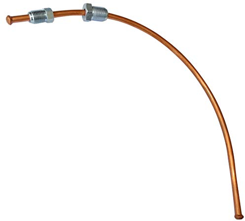 AERZETIX: Línea de freno manguera tubo de cobre Ø4.76mm con racores M12x1/M10x1 (30cm)