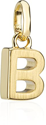 NKlaus Kettenanhänger Buchstabe A–Z, klein, 333 Gelbgold, 8 Karat, 1 Stück | Als Amulett und Talisman für Kinder und Damen